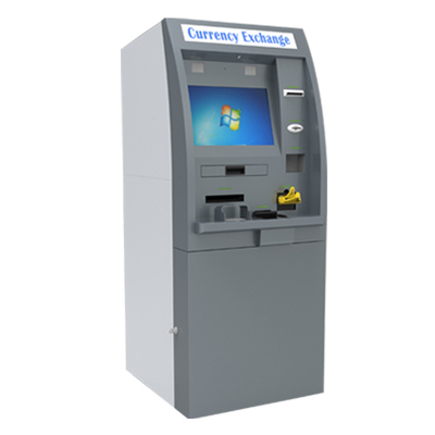 현금 억셉터와 분배기와의 ATM 키오스크 외화 교환 기계