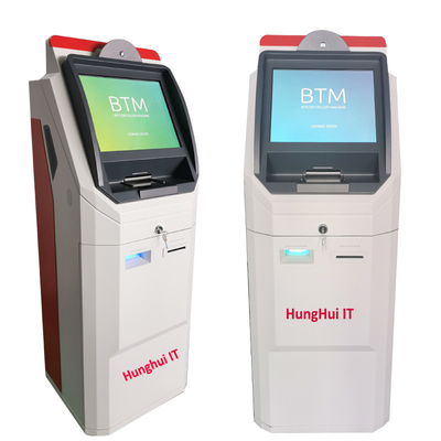BTM CPI BNR 비트코인 ATM 키오스크, 21.5 인치 자기 지불 기계