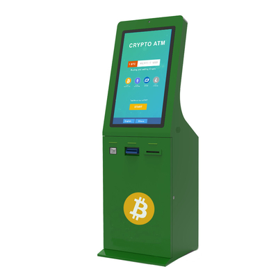 셀프 서비스 32inch 구매 및 판매 비트코인 ATM 키오스크 현금 교환 BTM 기계