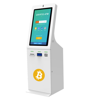 셀프 서비스 32inch 구매 및 판매 비트코인 ATM 키오스크 현금 교환 BTM 기계