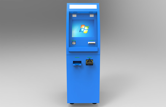 대량 현금 수락자와 분배기를 가진 19inch 터치스크린 은행 ATM 기계