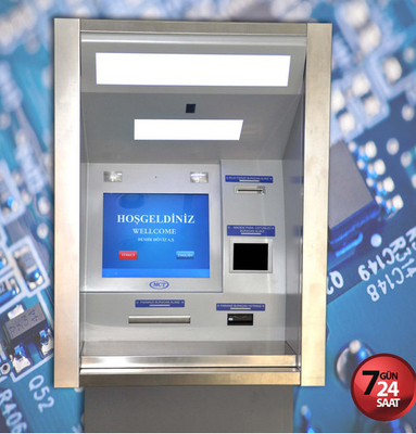 파손 방지 19inch 잘 고정된 ATM 기계 은행 자동 현금 인출기