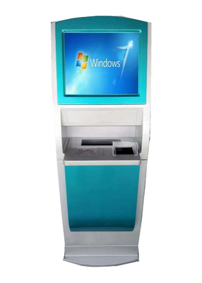 터치스크린 은행 ATM 기계 22inch 셀프 서비스 A4 프린터 키오스크