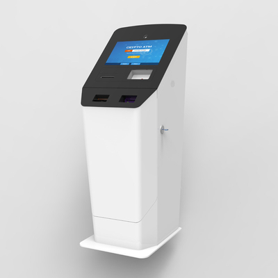 현금 예금 수락자 지불 맨끝을 가진 전기 용량 접촉 은행 비트코인 ATM 간이 건축물
