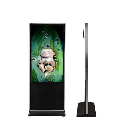 와이파이 4g 수직 LCD 광고 전시 4k 매우 Hd 터치스크린 디지털 방식으로 간판